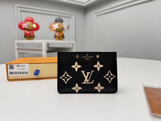 Louis Vuitton LV Monogram Empreinte Business Card Holder M81022