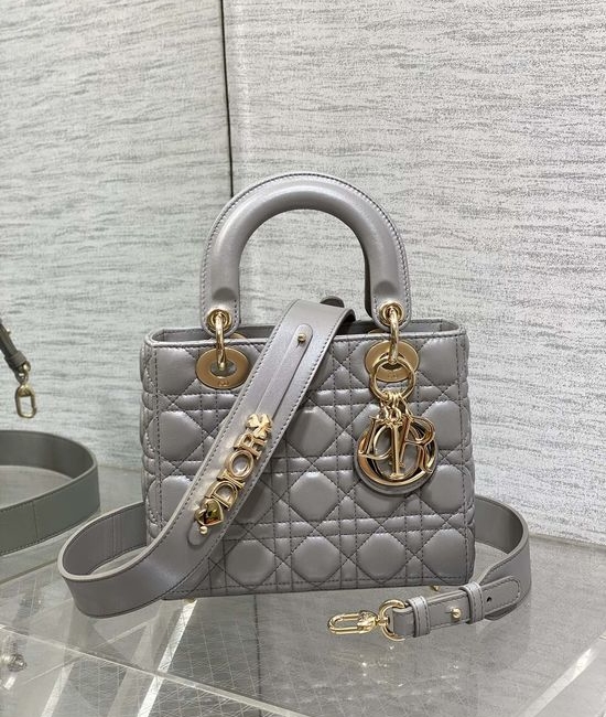 Christian Dior CD Lady Four-Grid Handbag 6604