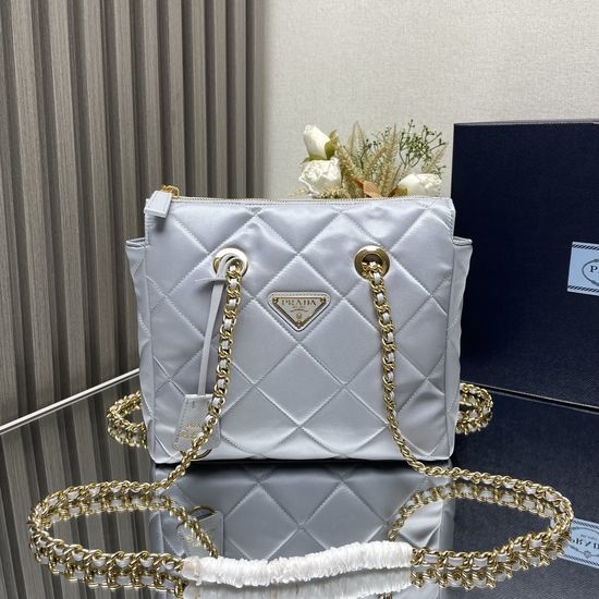 Prada Vintage Quilted Chain Shoulder Bag 1BG468