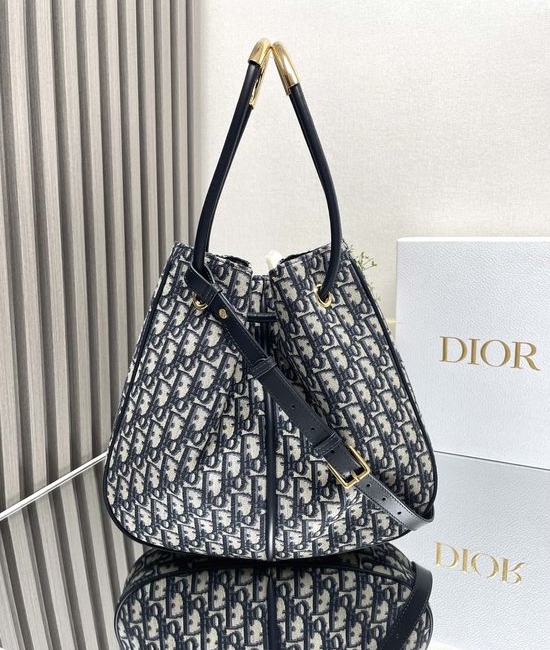 Christian Dior CD Nolita Large Textile Tote Bag 2311