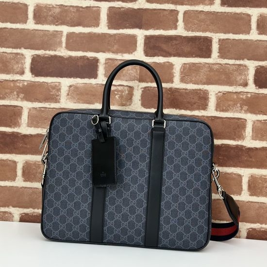 Gucci Original Leather Black Patent Handbag 792077