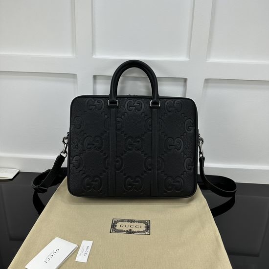 Gucci Jumbo GG Leather Briefcase 792264