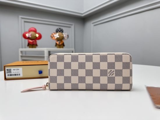Louis Vuitton LV Monogram Canvas Clemence Wallet N61264