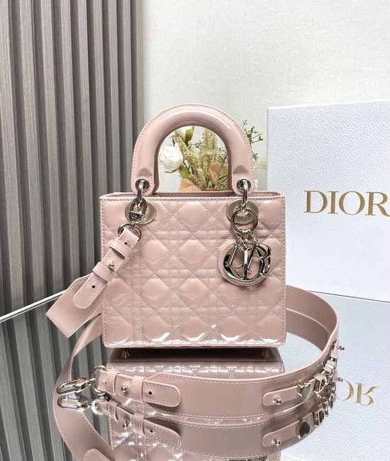 Christian Dior CD Lady Christian Dior CD My ABC Pink Patent Leather 0538