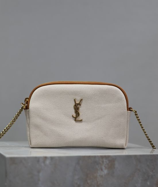 Yves Saint Laurent YSL GABY Chain Bag Gold Buckle 733667