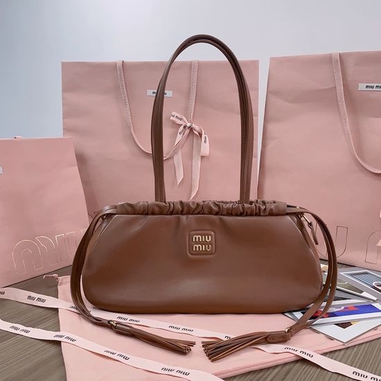 Miu Miu Tassel Armpit Lambskin Bag 5BG287