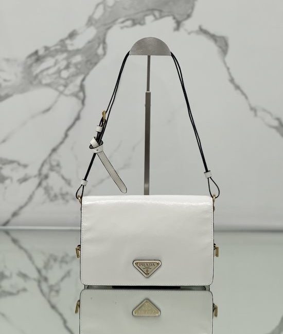 Prada Luxsot Leather Messenger Bag 1BD082