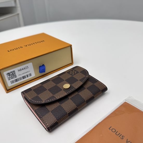 Louis Vuitton LV Damier Canvas Envelope Wallet N64423
