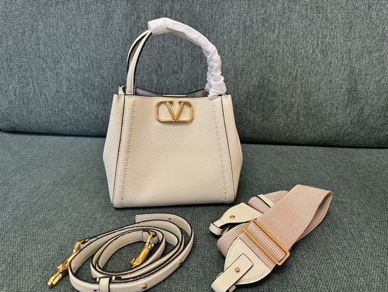 Valentino VLOGO Signature Grain Leather Bag 6099