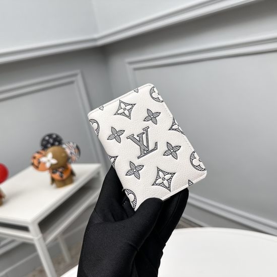Louis Vuitton LV Monogram Pocket Wallet M83377