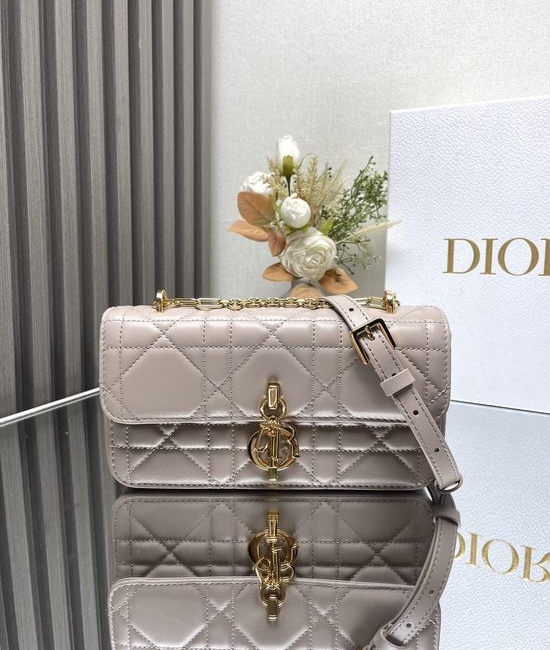 Christian Dior CD Miss Daisy Chain Lambskin Bag 3300 Pink