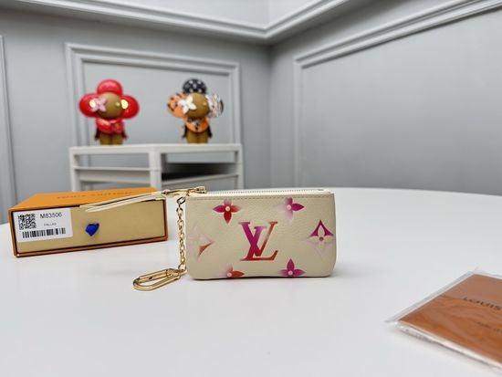 Louis Vuitton LV Sunrise Aquarelle Monogram Key Pouch M83506