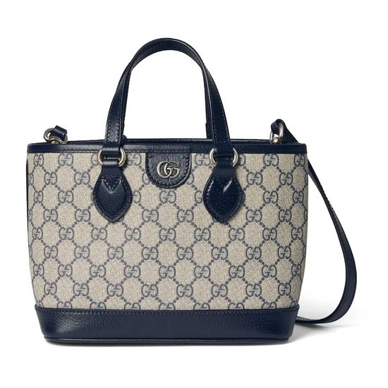 Gucci Blue Rubber Tote Bag 811716