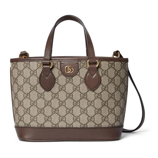 Gucci Brown Leather Shoulder Bag 811716