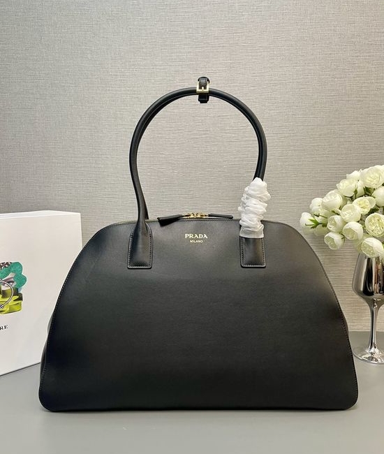 Prada Vintage Leather Shoulder Bag 1BG506
