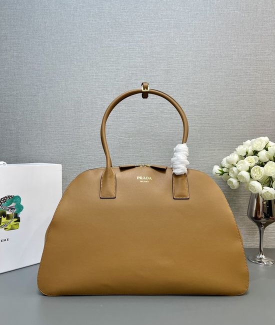 Prada Vintage Leather Shoulder Bag 1BG506