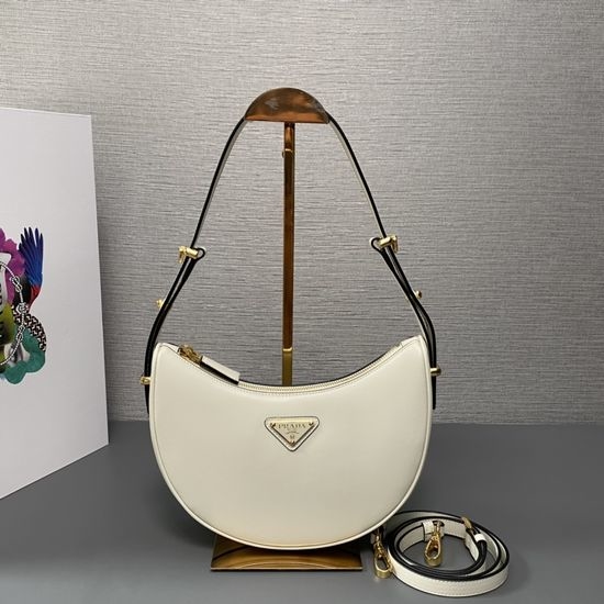 Prada Moon Leather Shoulder Bag 1BC194