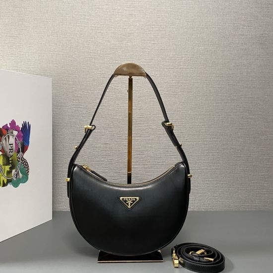 Prada Moon Leather Shoulder Bag 1BC194