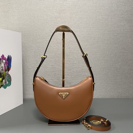 Prada Moon Leather Shoulder Bag 1BC194