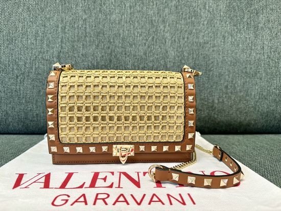 Valentino Raffia Envelope WOC Wallet On Chain 2100