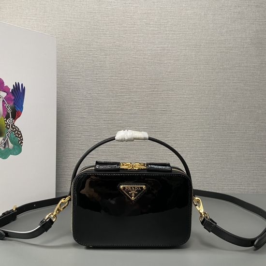 Prada Patent Leather Mini Bag 1BH206