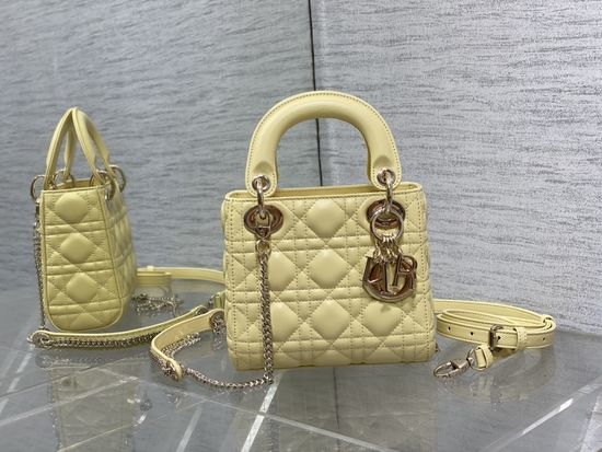 Christian Dior CD Lady Classic Mini Handbag 6603