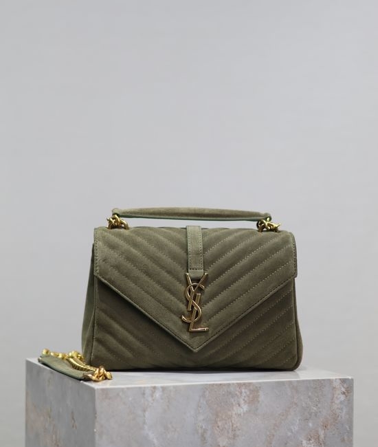 Yves Saint Laurent YSL Monogram College Messenger Bag 392737
