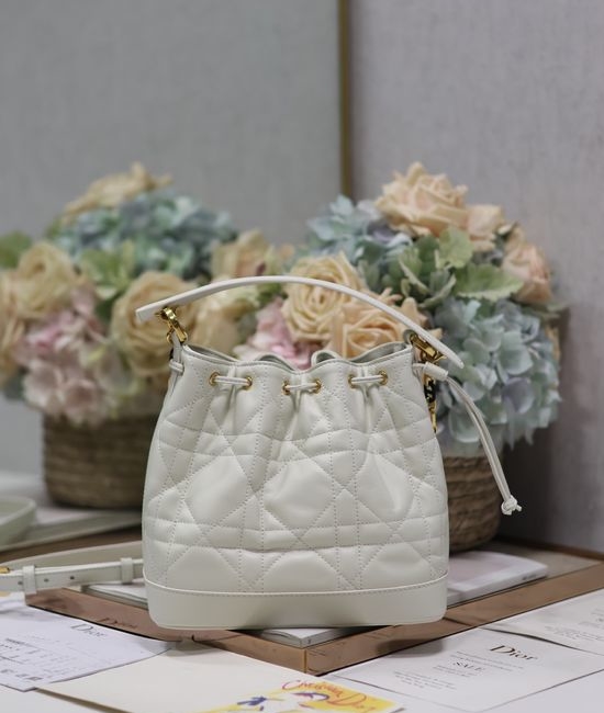 Christian Dior CD Jolie Classic Quilted Bucket Bag 2780