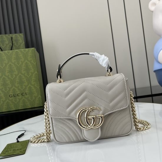 Gucci GG Marmont Mini Top Handle Bag 5482