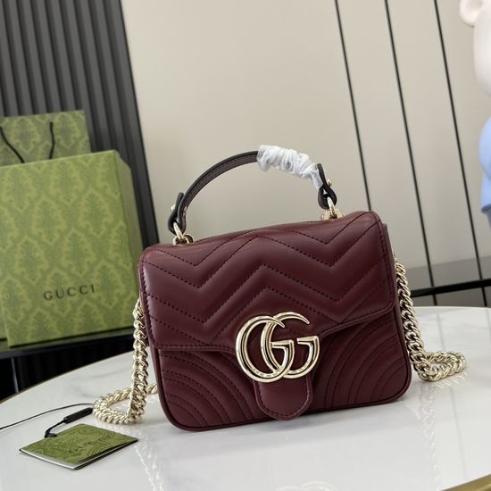 Gucci GG Marmont Mini Top Handle Bag 5483