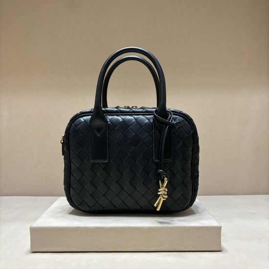 Bottega Veneta BV Getaway Woven Lambskin Briefcase 15909