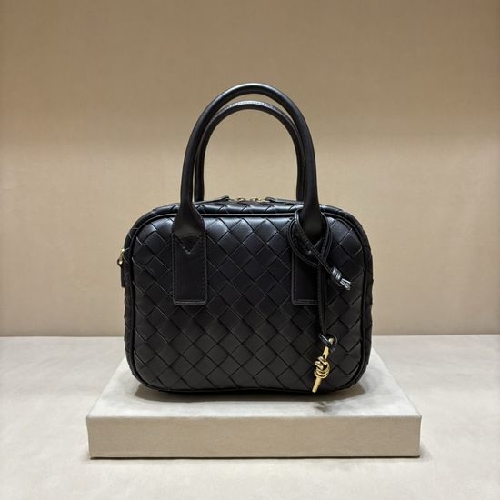 Bottega Veneta BV Getaway Woven Lambskin Briefcase 15907