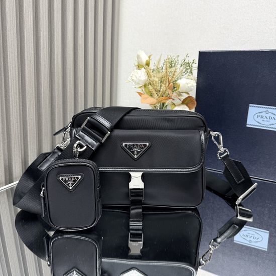 Prada Nylon Crossbody Bag 2VH133