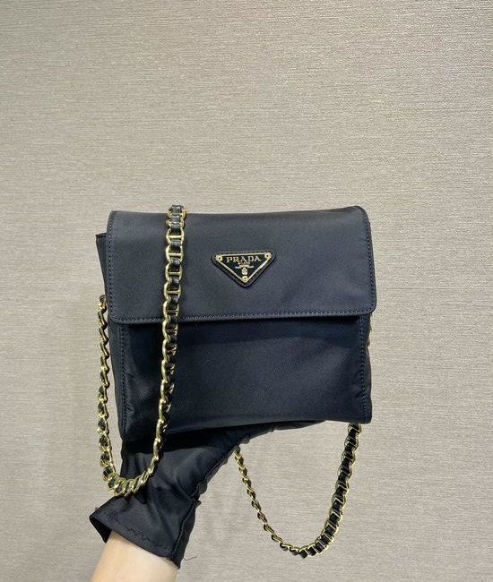 Prada Vintage Chain Quilted Crossbody Bag 1BD648