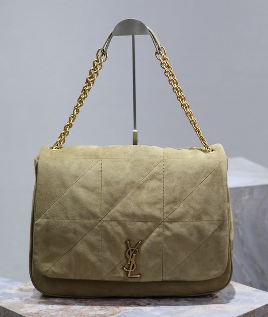 Yves Saint Laurent YSL JAMIE Suede Large Tote Bag 742431
