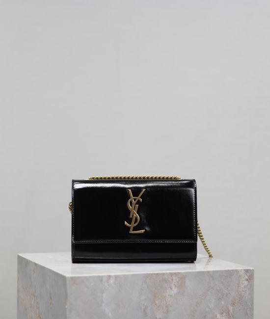 Yves Saint Laurent YSL KATE Waxed Leather Shoulder Bag 469390