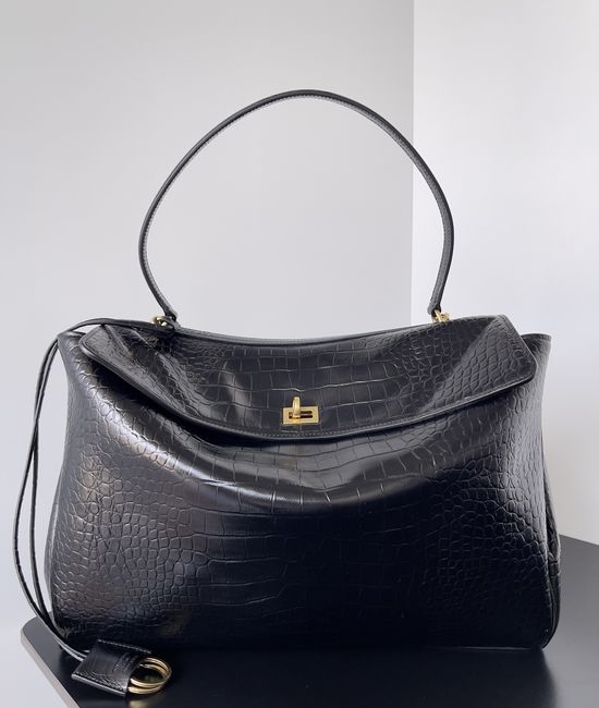 Balenciaga Rodeo Drive Oversized Soft Leather Bag