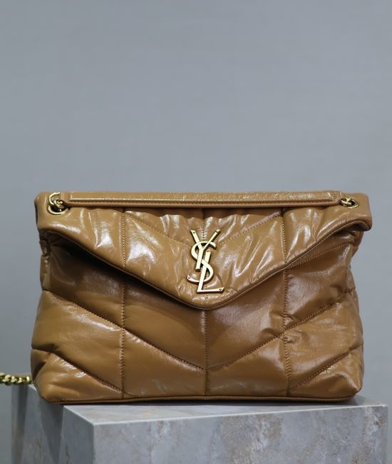 Yves Saint Laurent YSL Loulou Puffer Quilted Lambskin Bag 577475