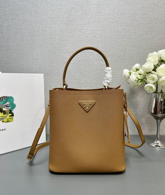 Prada 1BA212 Saffiano Leather Bucket Bag 19536