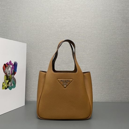 Prada Panier Soft Calfskin Bucket Bag 1BG335
