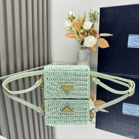 Prada Mini Woven Bag 1MR024