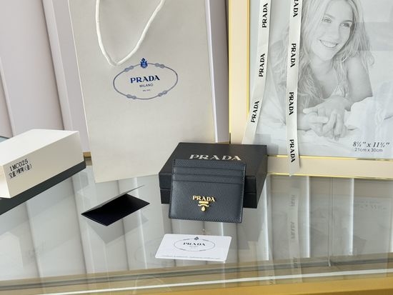 Prada Saffiano Leather Card Holder 1MC025