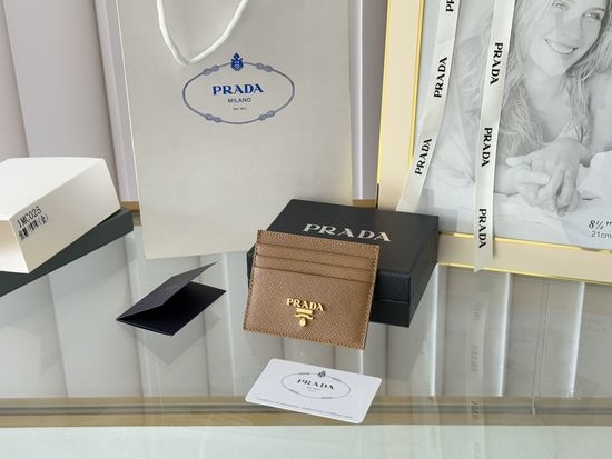 Prada Saffiano Leather Card Holder 1MC025