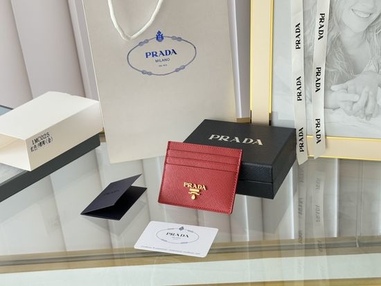 Prada Saffiano Leather Card Holder 1MC025