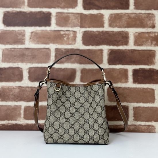 Gucci Brown Leather Shoulder Bag 815118