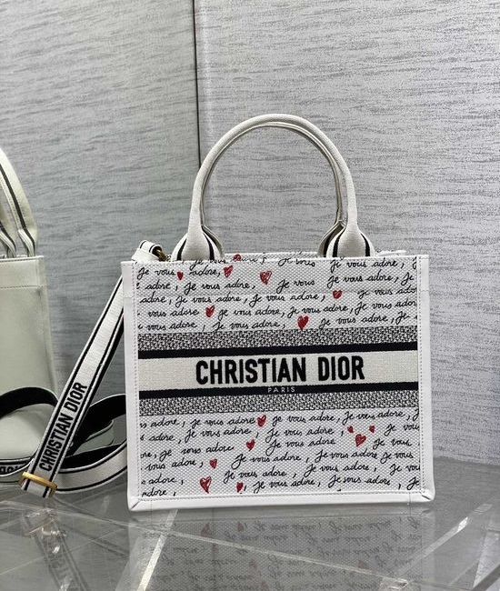 Christian Dior CD Tote Qixi Limited Embroidered Small 8004