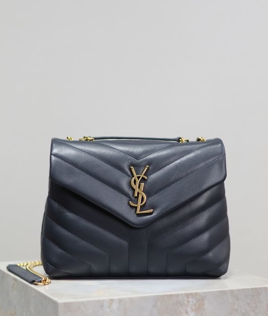 Yves Saint Laurent YSL Loulou Leather Handbag 494699