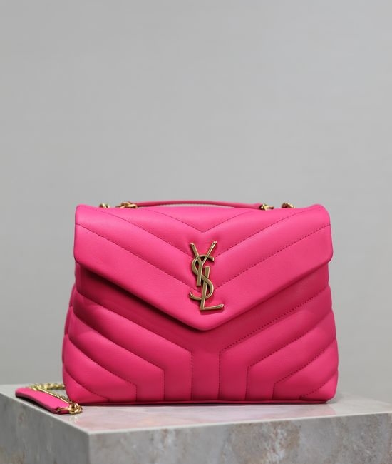Yves Saint Laurent YSL Loulou Leather Handbag 494699