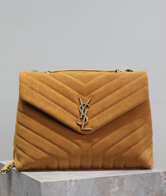 Yves Saint Laurent YSL Loulou Matte Leather Shoulder Bag 487216