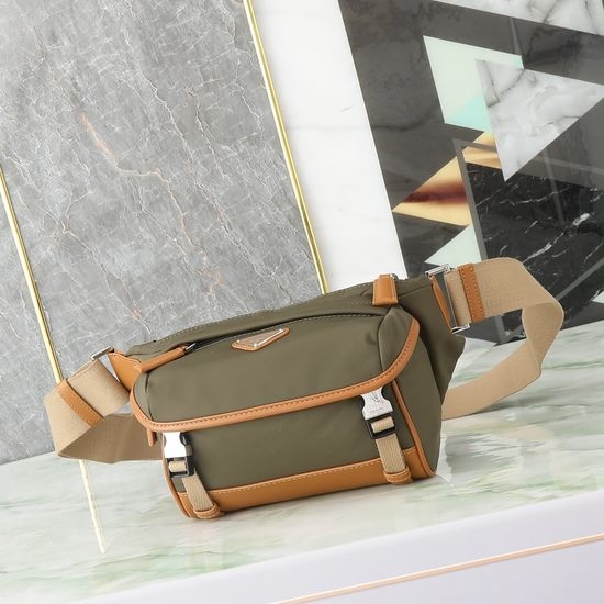 Prada Nylon Mini Messenger Bag 2VH171A